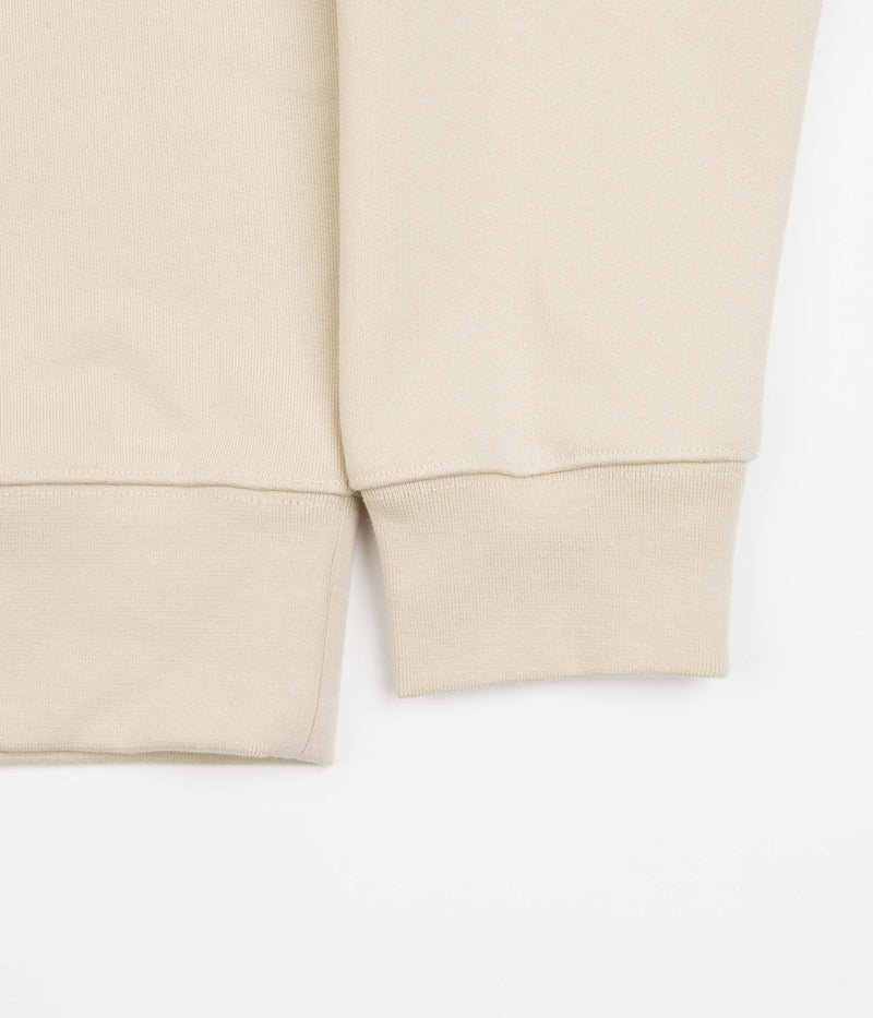 Parlez Aback Quarter Zip Sweatshirt in Ecru