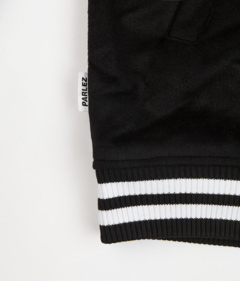 Parlez Bay Bomber College Jacket in Black