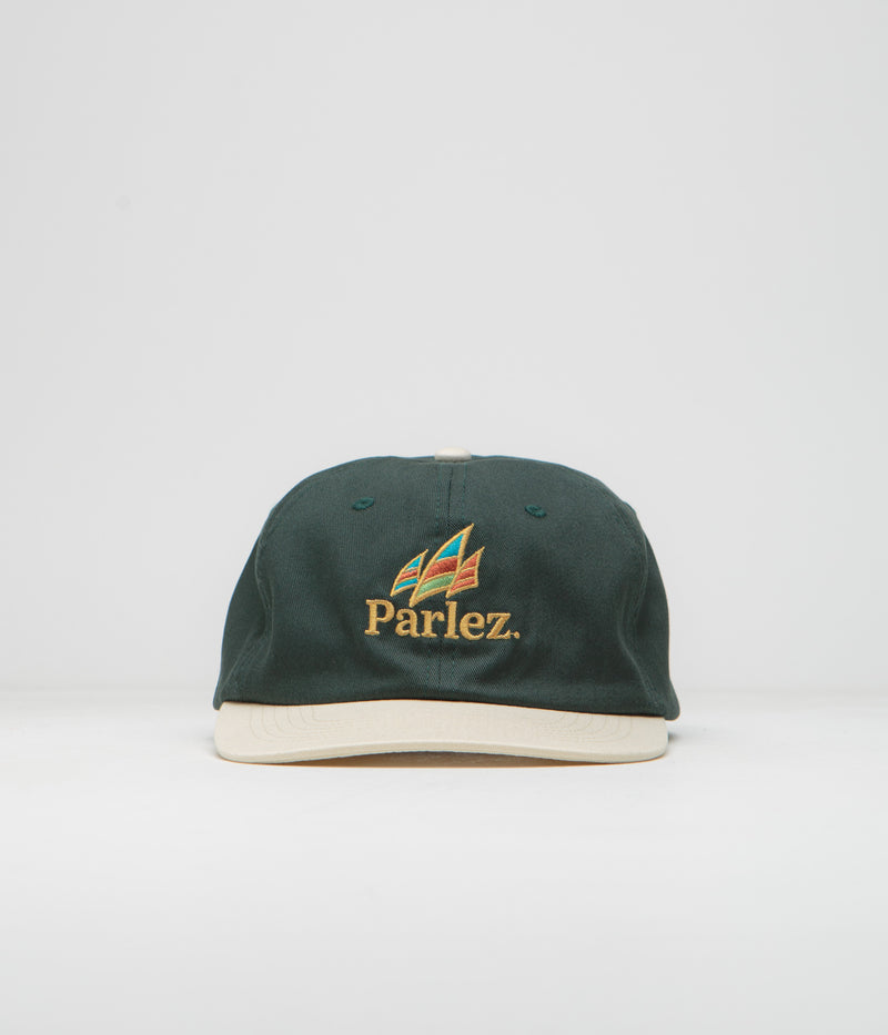 Parlez Carmel Cap in Deep Green