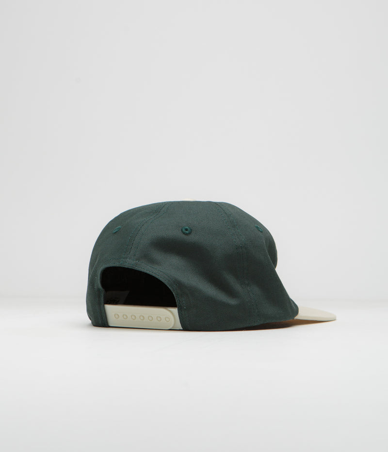 Parlez Carmel Cap in Deep Green