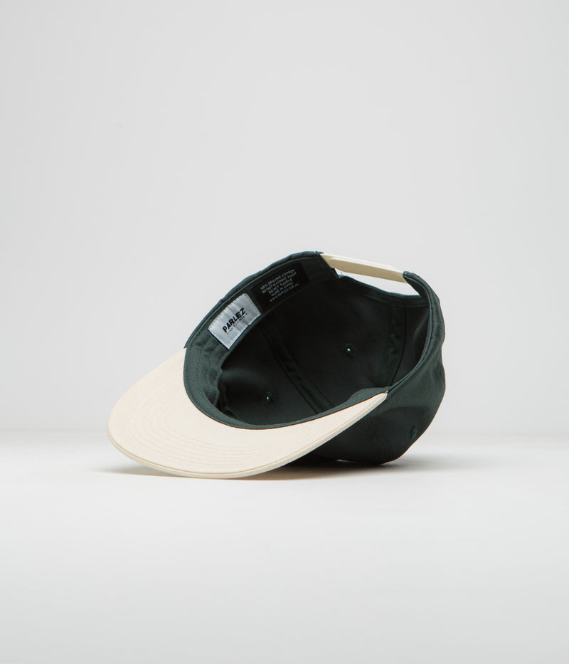 Parlez Carmel Cap in Deep Green