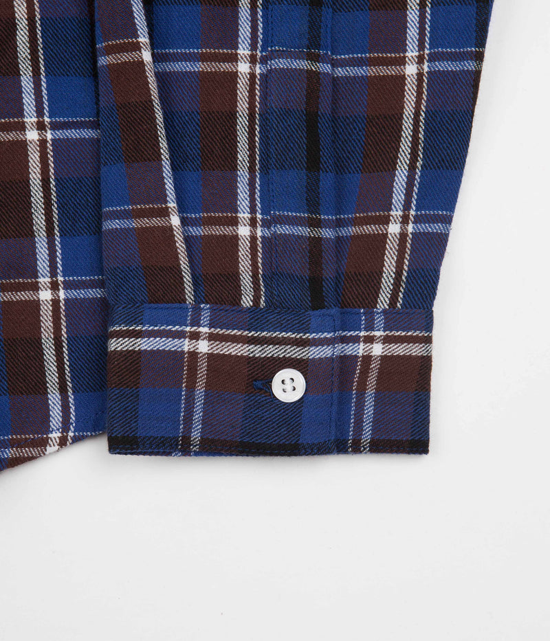 Parlez Carson Shirt in Navy Check