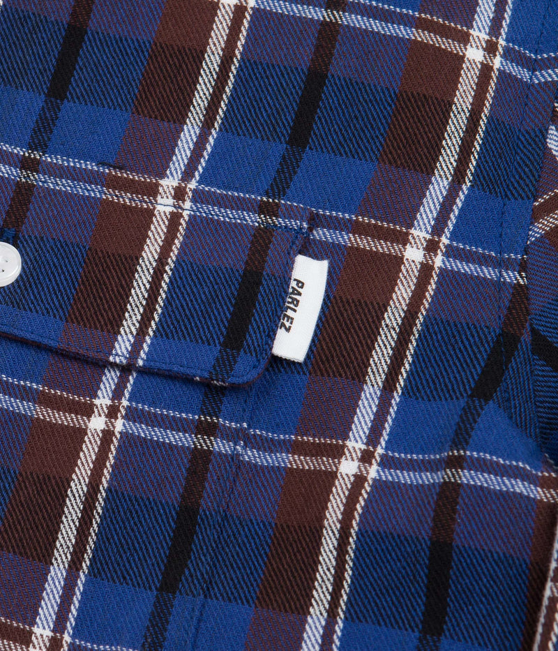 Parlez Carson Shirt in Navy Check