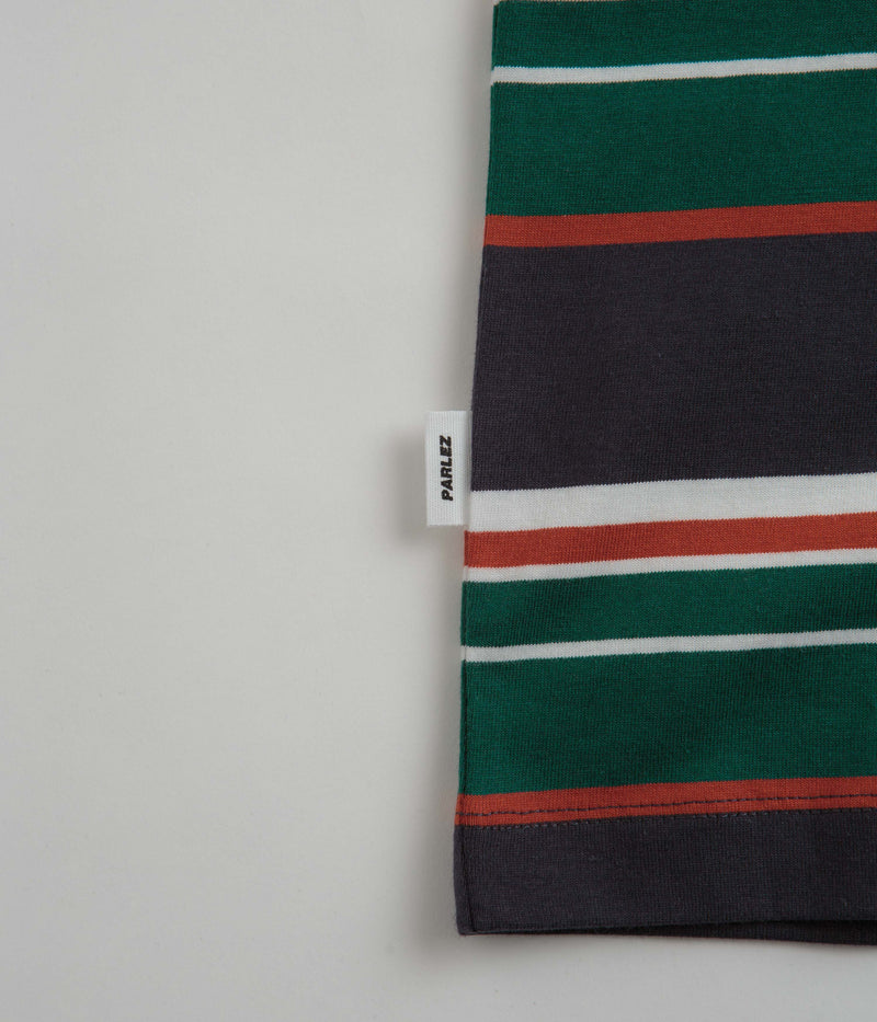 Parlez Elche Stripe T-Shirt in Navy