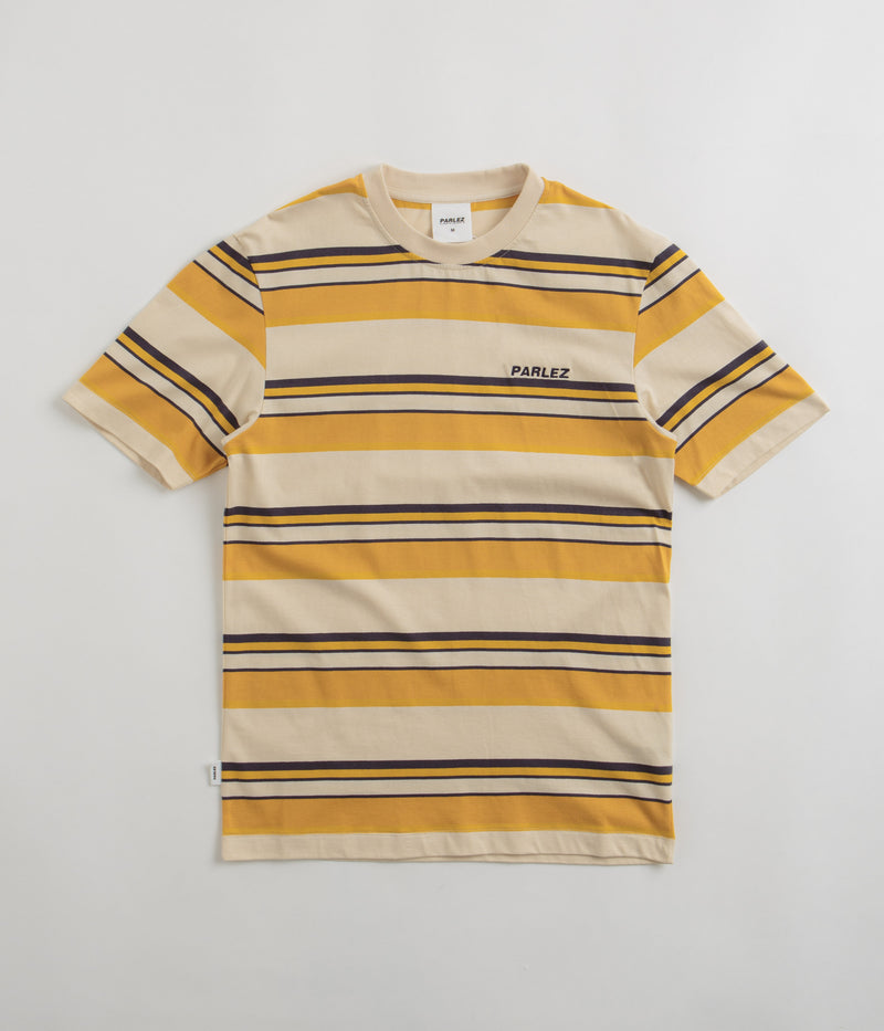 Parlez Elche Stripe T-Shirt in Yellow