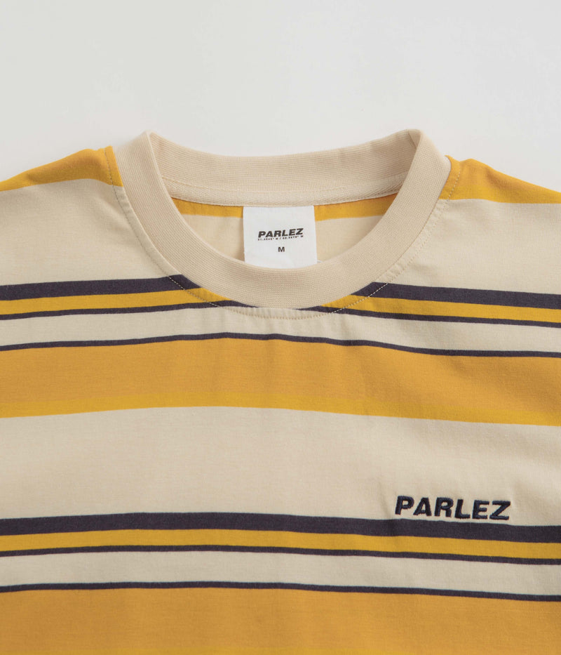 Parlez Elche Stripe T-Shirt in Yellow