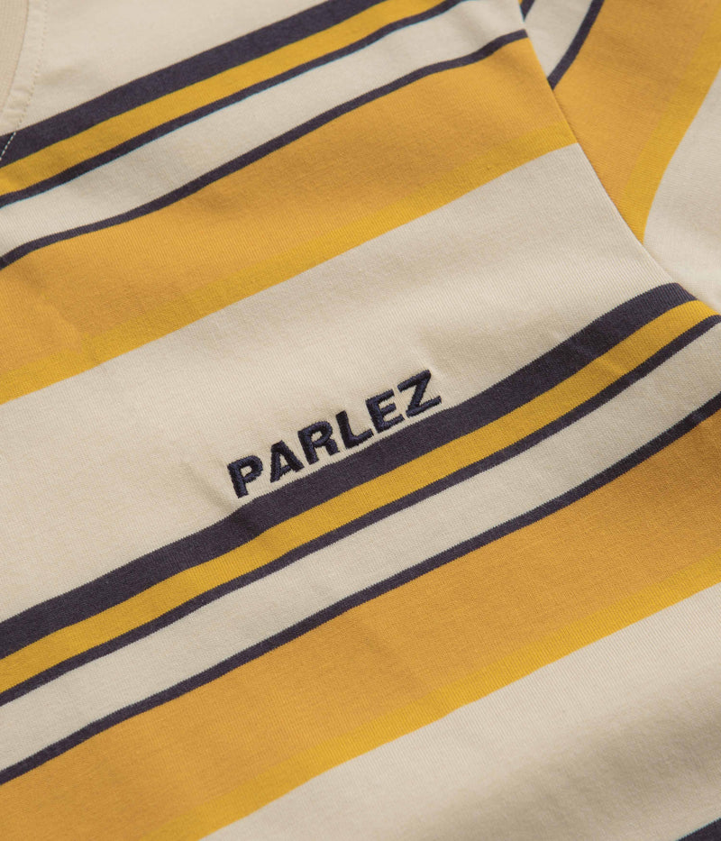 Parlez Elche Stripe T-Shirt in Yellow