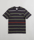 Parlez Element Stripe T-Shirt in Navy