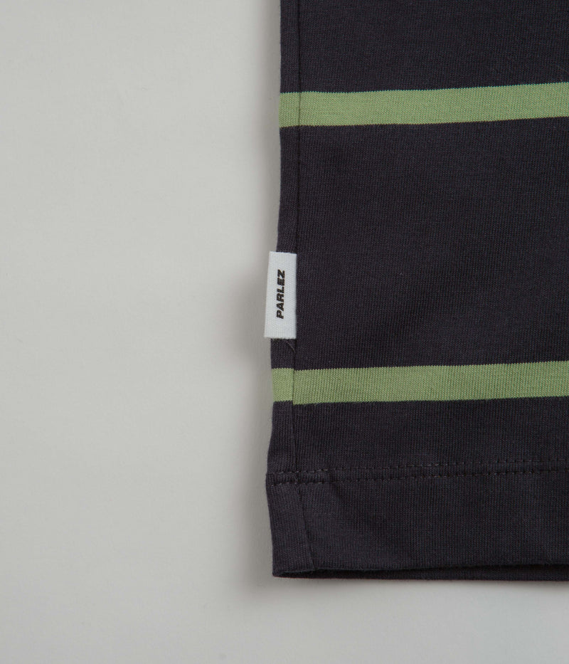 Parlez Element Stripe T-Shirt in Navy