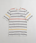 Parlez Element Stripe T-Shirt in White