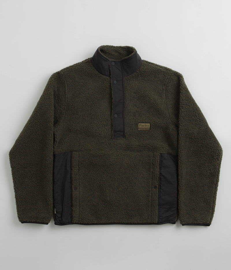 Parlez Fair Fleece in Khaki