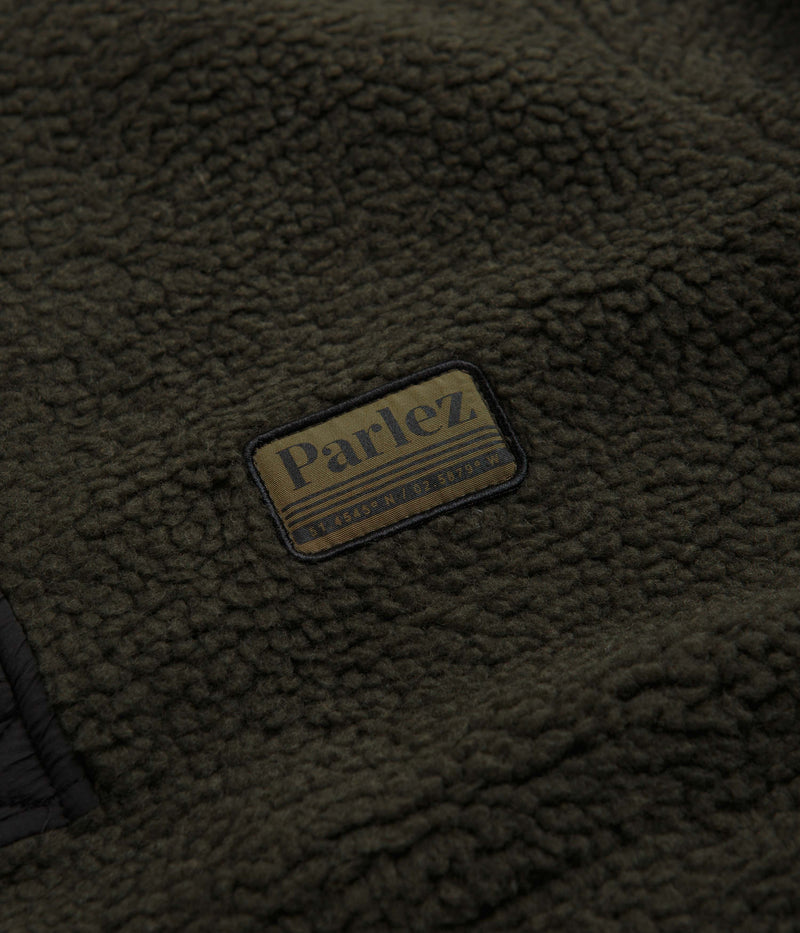 Parlez Fair Fleece in Khaki