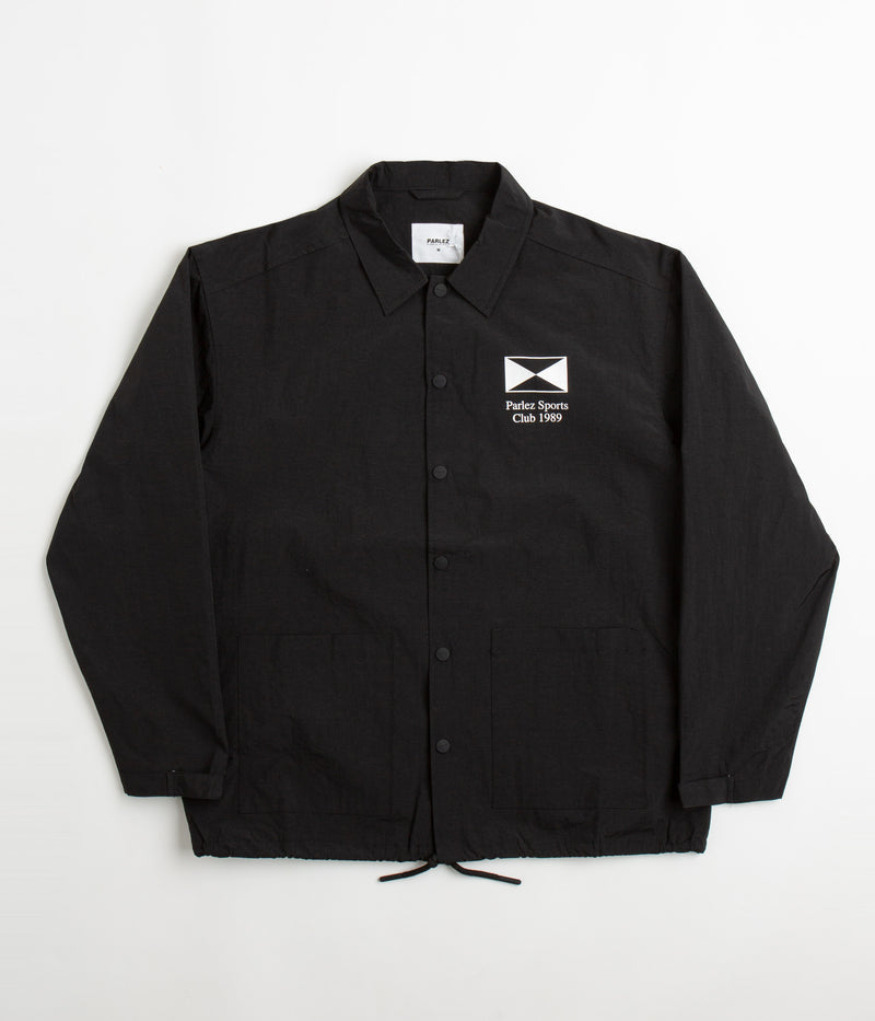 Parlez Ferdinand Coach Jacket in Black