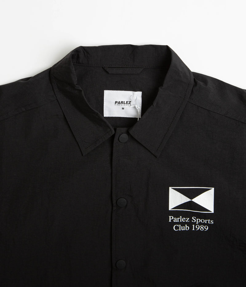 Parlez Ferdinand Coach Jacket in Black