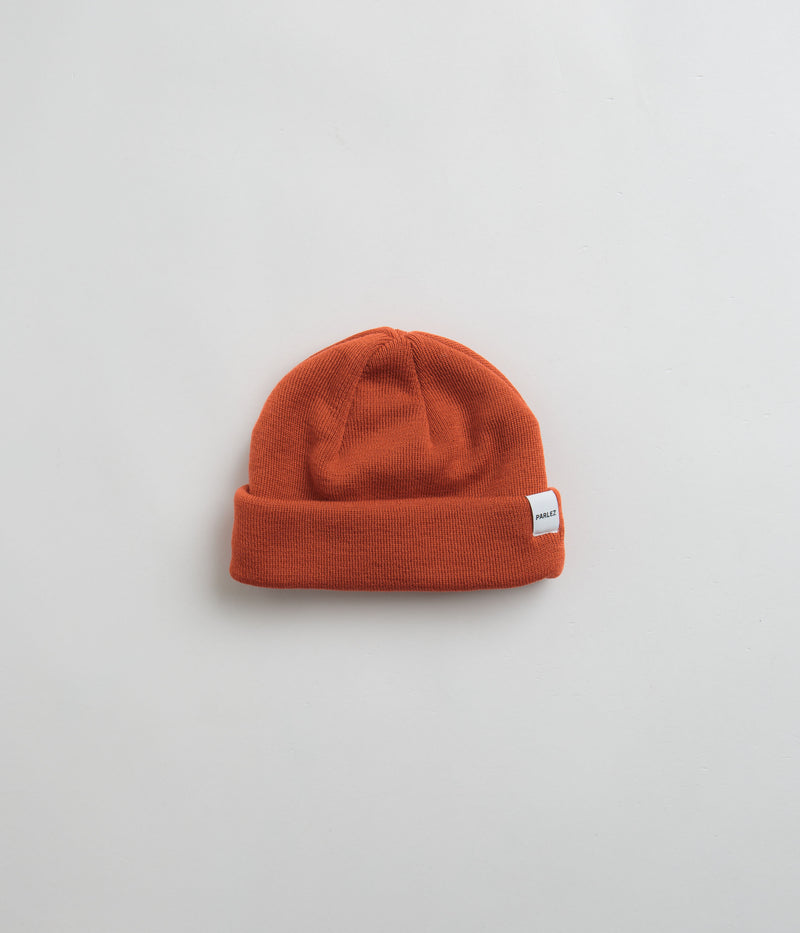 Parlez Flatholm Beanie in Burnt Ochre