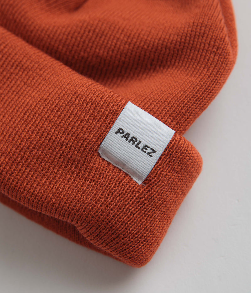 Parlez Flatholm Beanie in Burnt Ochre