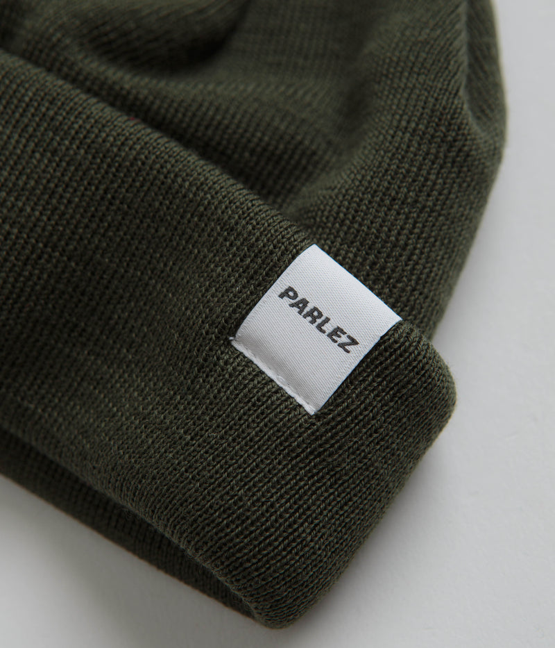 Parlez Flatholm Beanie in Deep Green