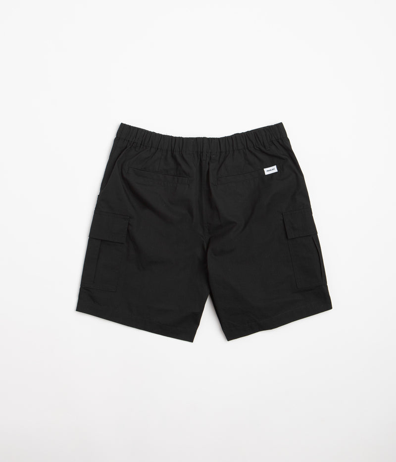 Parlez Gilbert Ripstop Shorts in Black