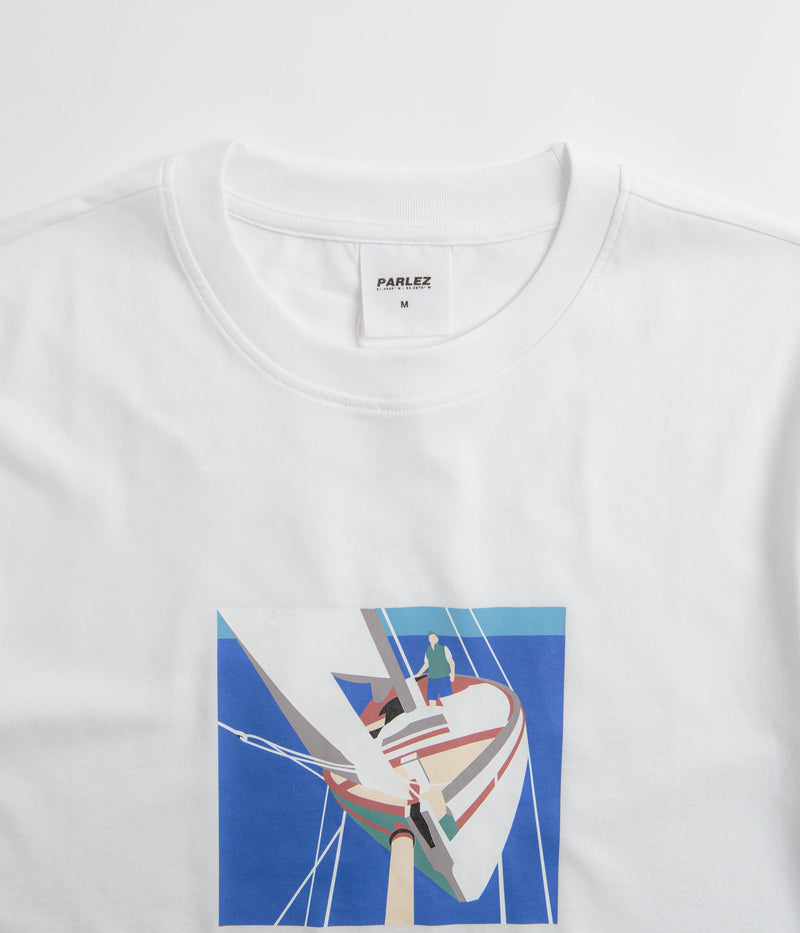 Parlez Helm T-Shirt in White