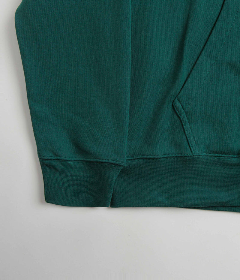 Parlez Kuff Hoodie in Deep Green