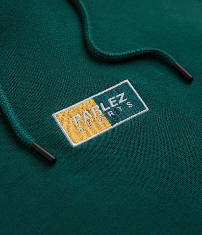 Parlez Kuff Hoodie in Deep Green