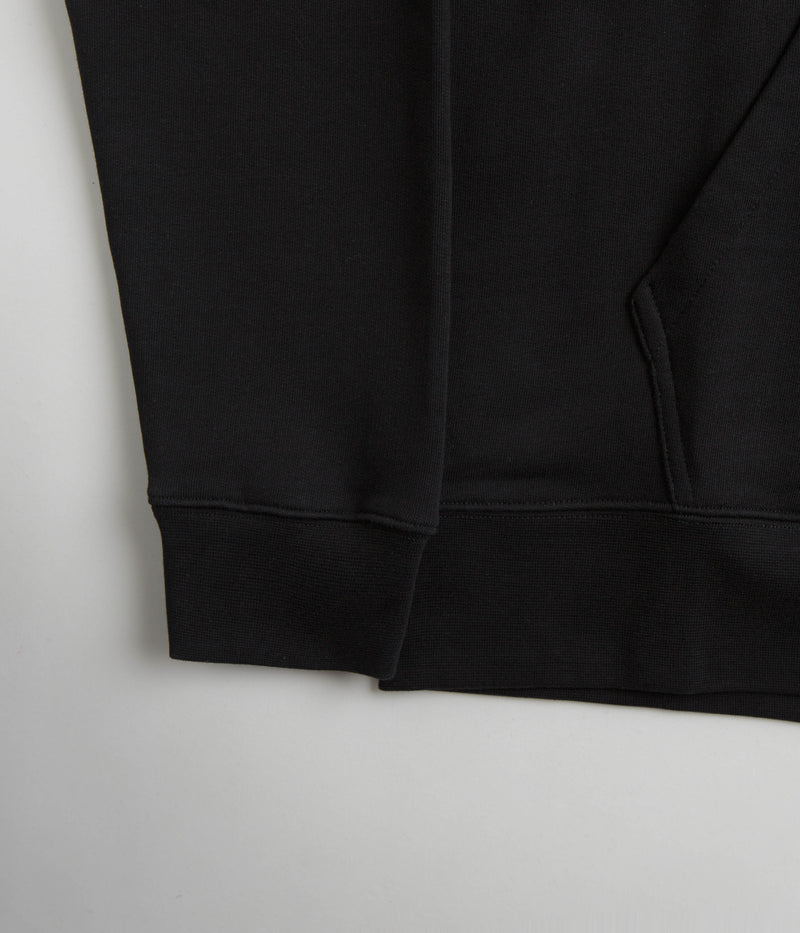 Parlez Lapstrake Hoodie in Black