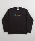 Parlez Leaf Crewneck Sweatshirt in Black