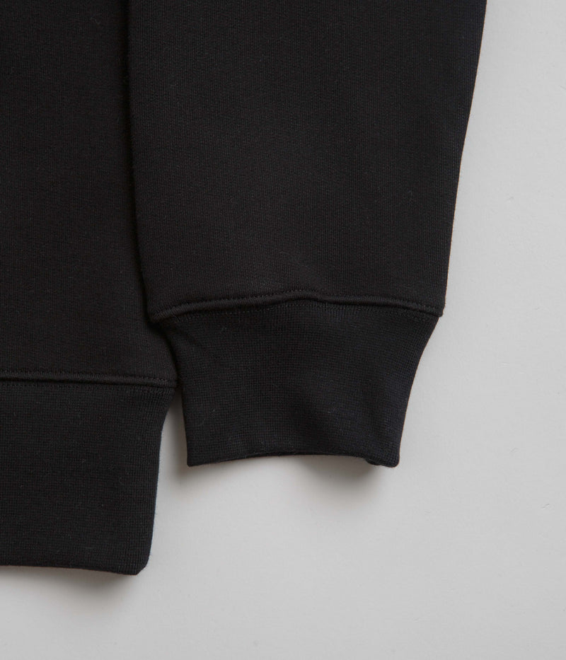 Parlez Leaf Crewneck Sweatshirt in Black
