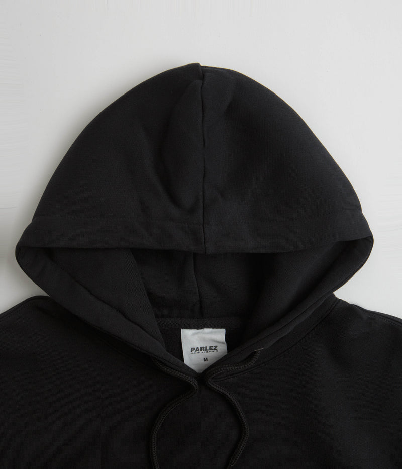 Parlez Leaf Hoodie in Black