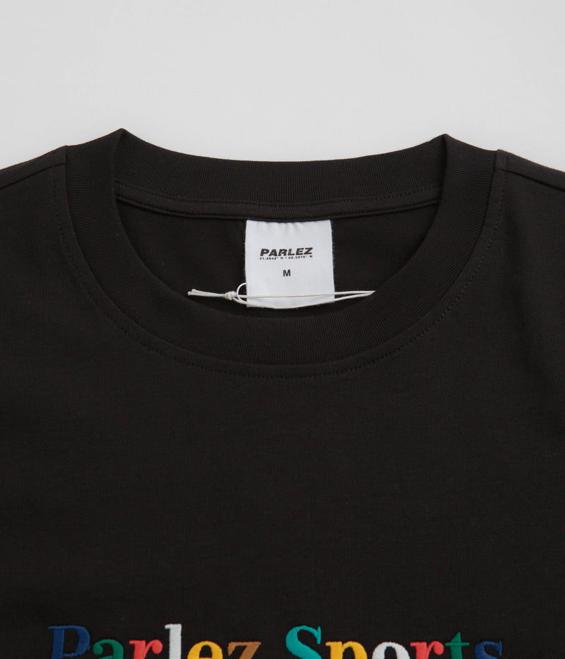 Parlez Leaf T-Shirt in Black
