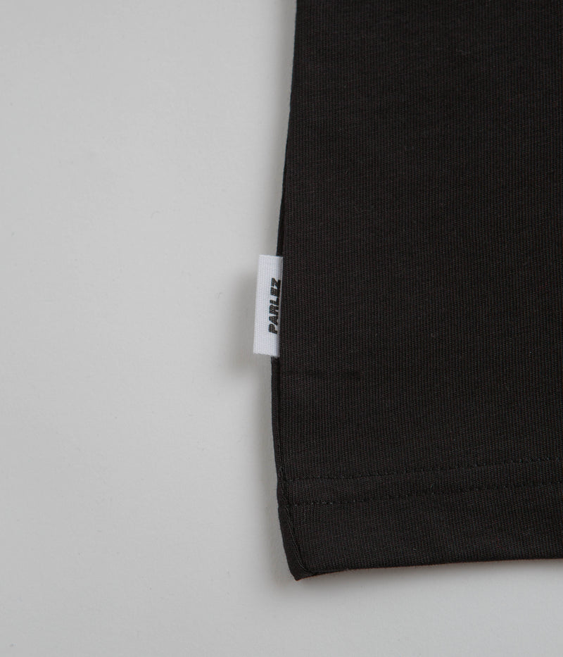 Parlez Leaf T-Shirt in Black