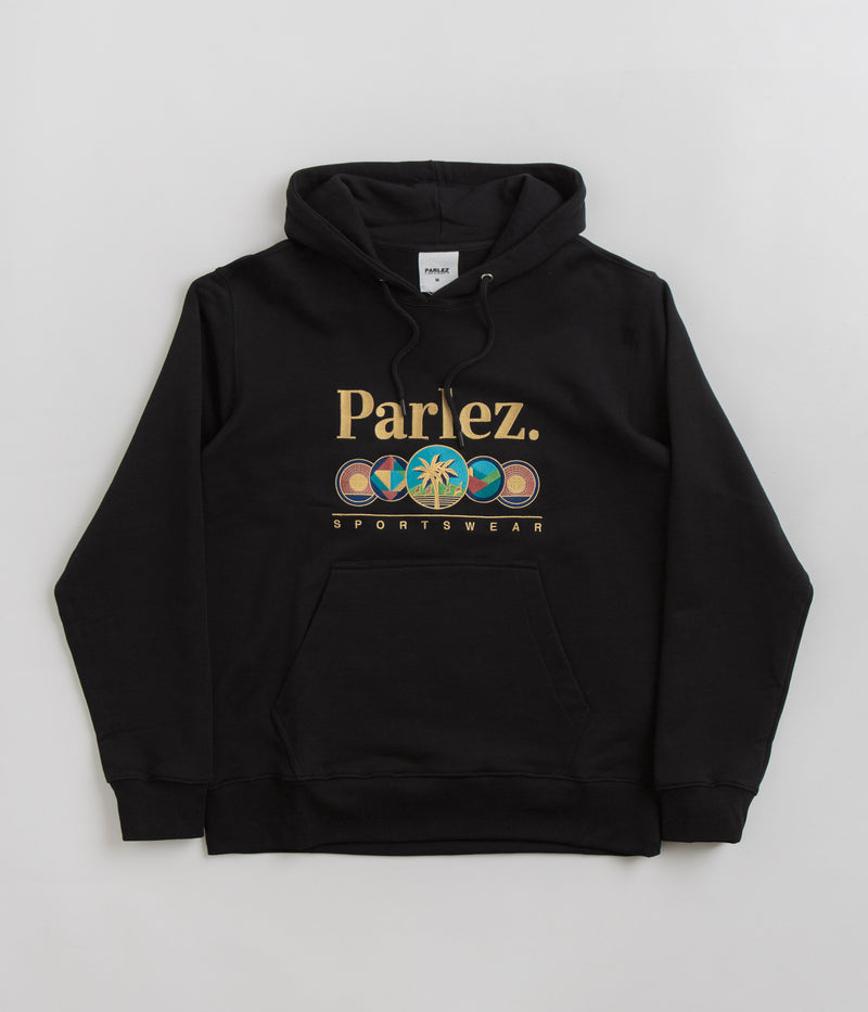 Parlez Reefer Hoodie in Black
