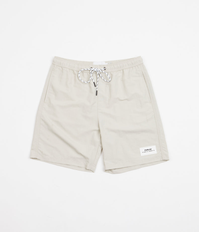 Parlez Rival Swim Shorts in Ecru