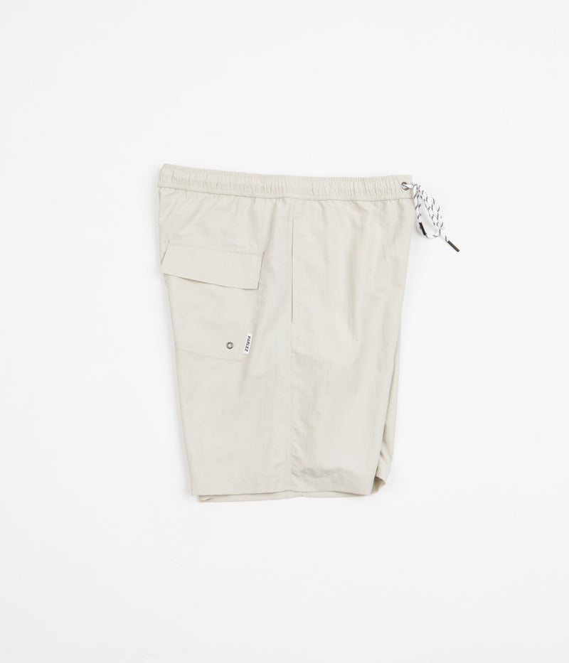 Parlez Rival Swim Shorts in Ecru