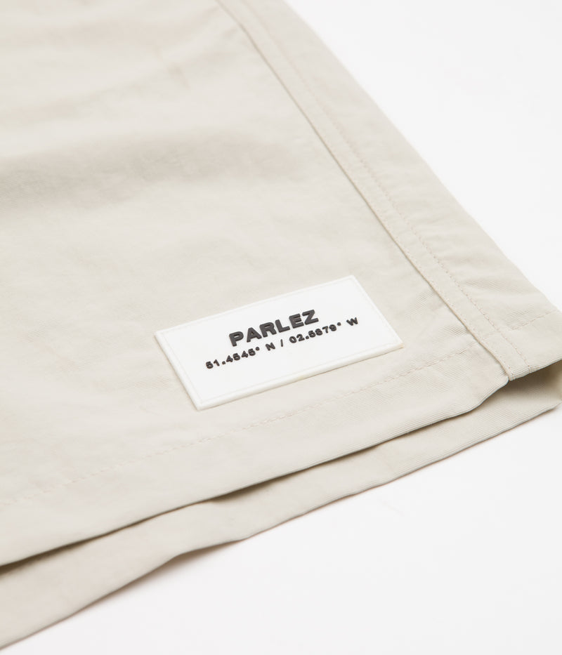 Parlez Rival Swim Shorts in Ecru