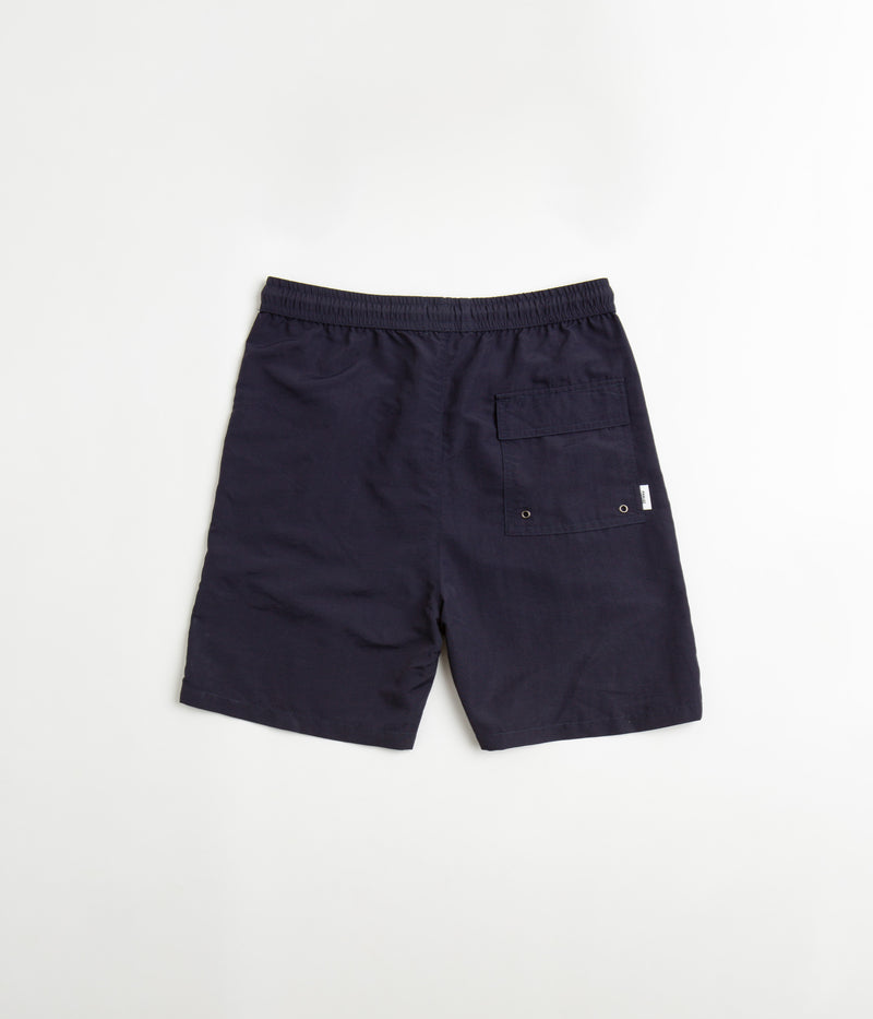 Parlez Rival Swim Shorts in Navy and Navy