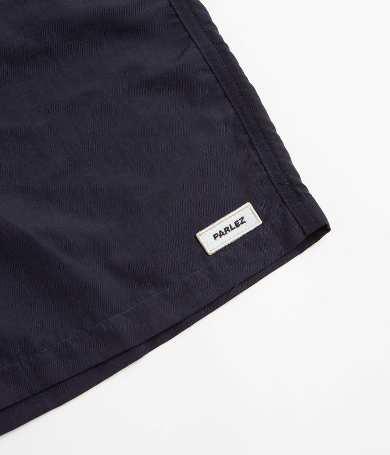 Parlez Rival Swim Shorts in Navy and Navy