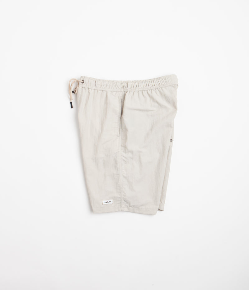 Parlez Rival Swim Shorts in Pebble Grey