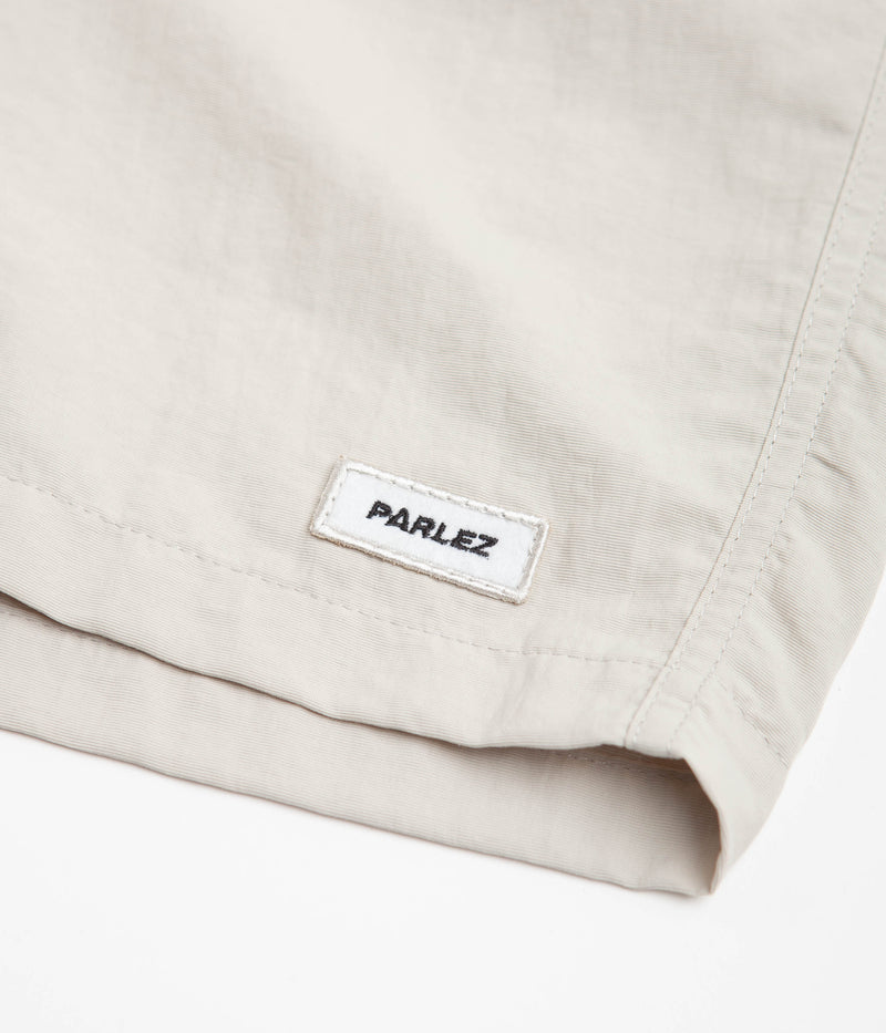 Parlez Rival Swim Shorts in Pebble Grey