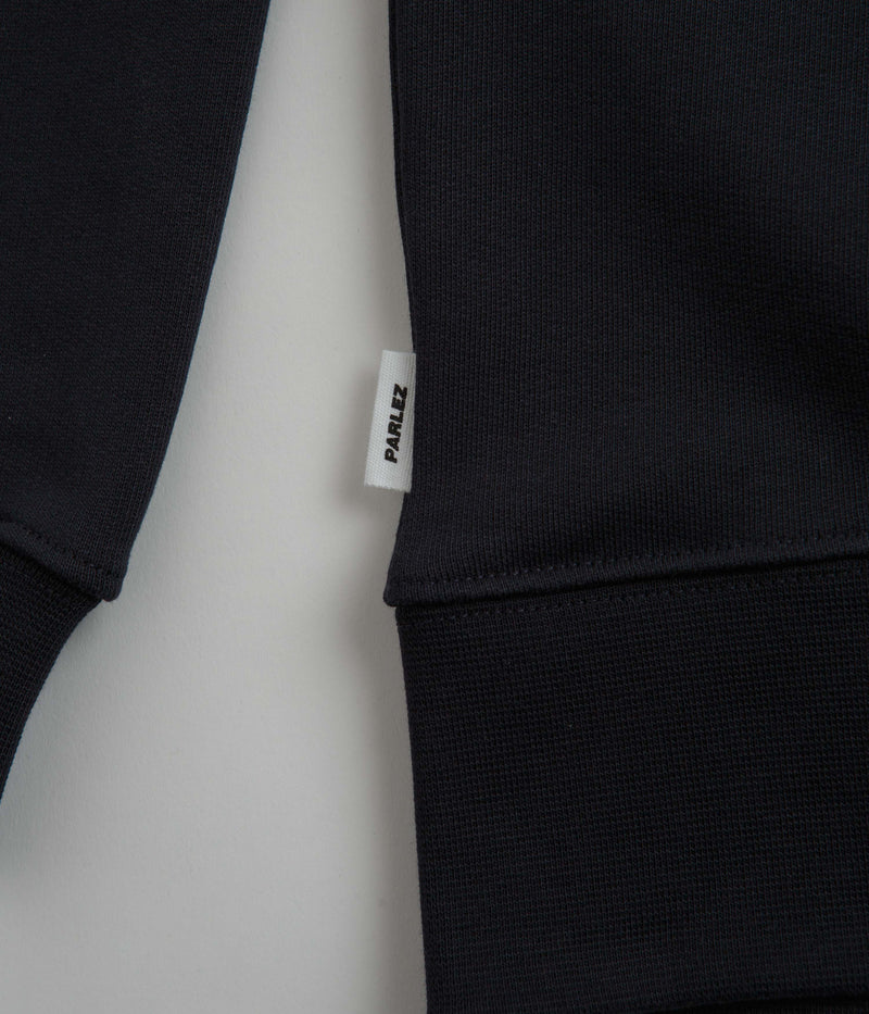 Parlez Savanah Button Down Sweatshirt in Navy