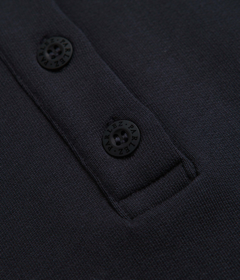 Parlez Savanah Button Down Sweatshirt in Navy