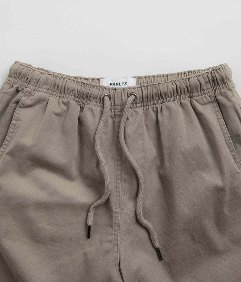 Parlez Vandra Shorts in Sand and White