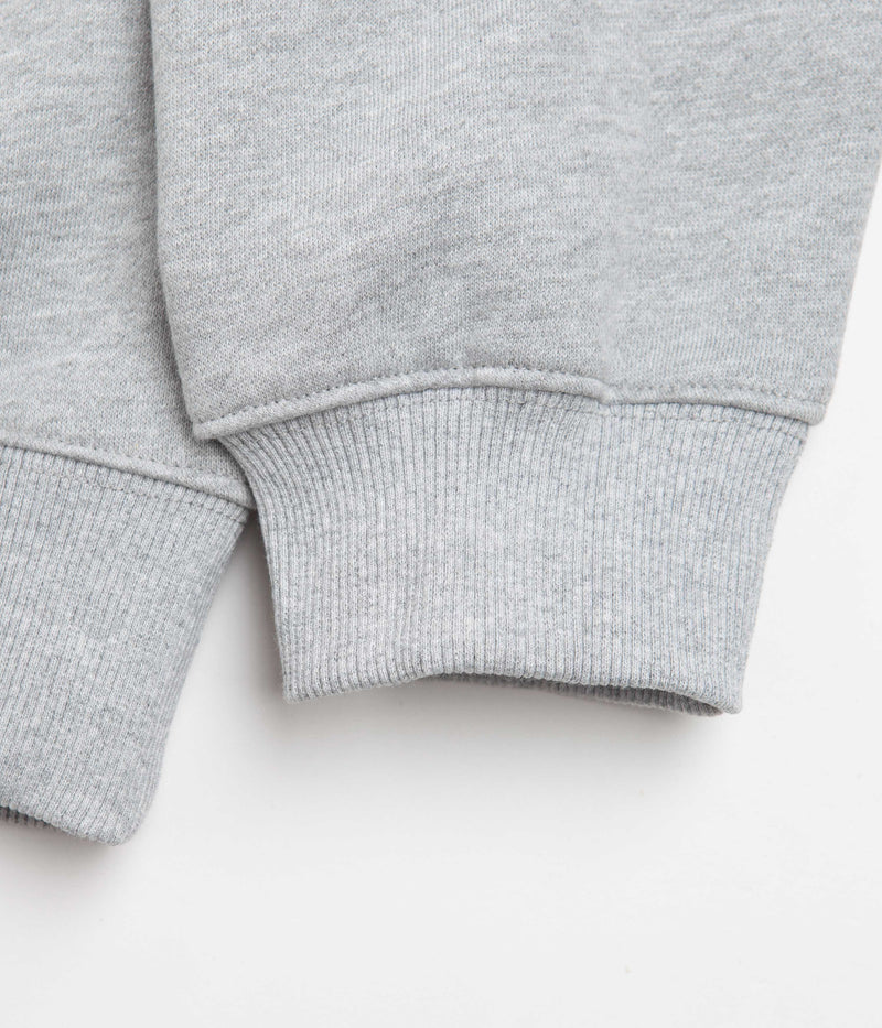 Pass Port Everglade Embroidery Crewneck Sweatshirt in Ash Heather