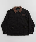 Pass Port Invasive Logo Yard Jacket in Black