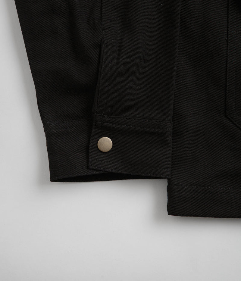 Pass Port Invasive Logo Yard Jacket in Black