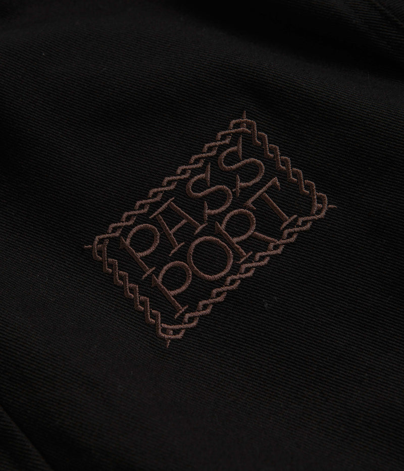 Pass Port Invasive Logo Yard Jacket in Black