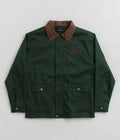 Pass Port Invasive Logo Yard Jacket in Forest Green