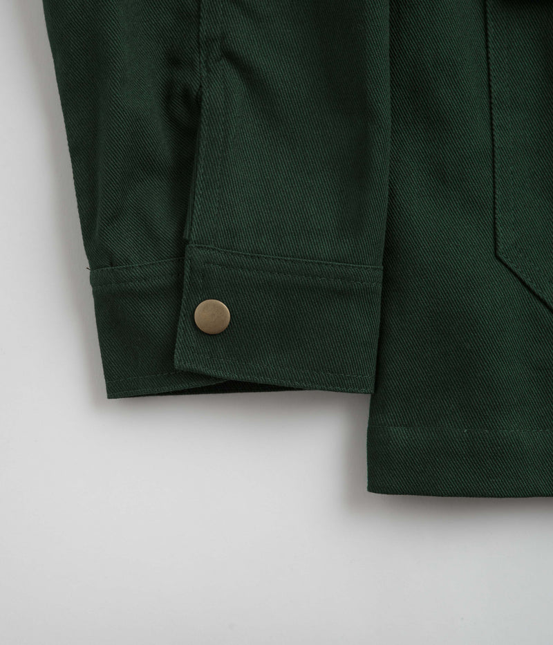 Pass Port Invasive Logo Yard Jacket in Forest Green