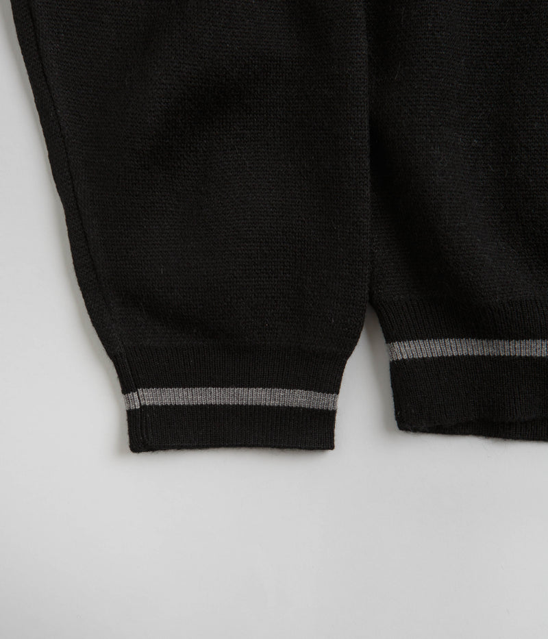 Pass Port Kings X Fountain Mohair Knitted Sweatshirt in Black