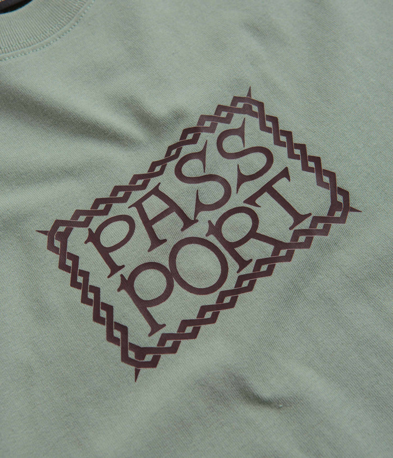 Pass Port Lantana T-Shirt in Stonewash Green